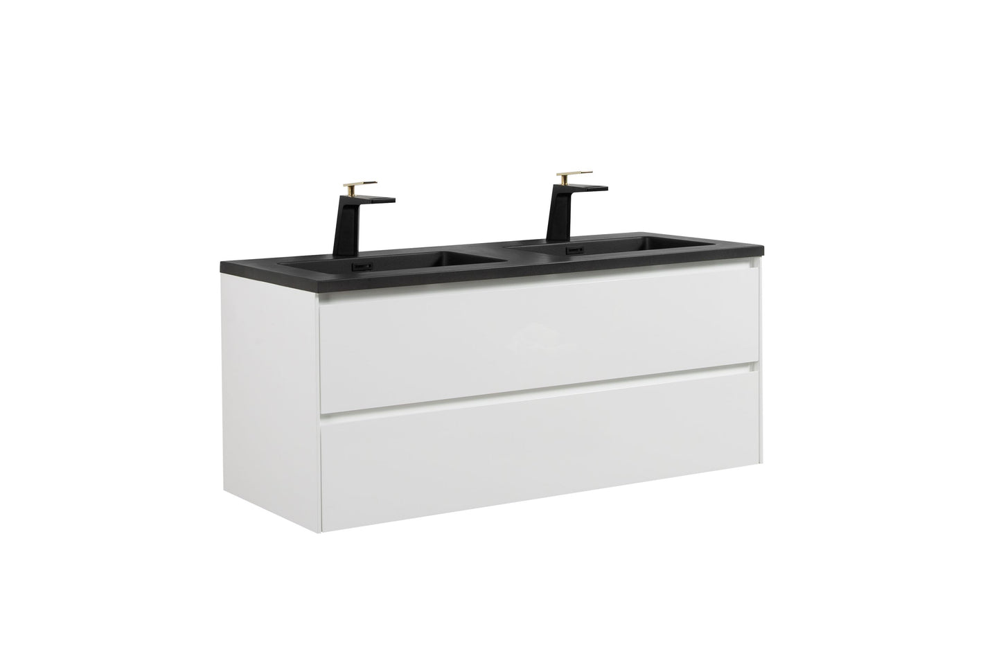 Enzo Double Drawer Vanity, Top and Basin 1200mm