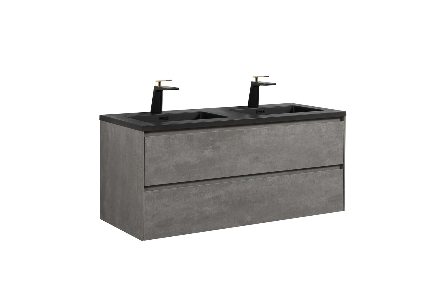 Enzo Double Drawer Vanity, Top and Basin 1200mm