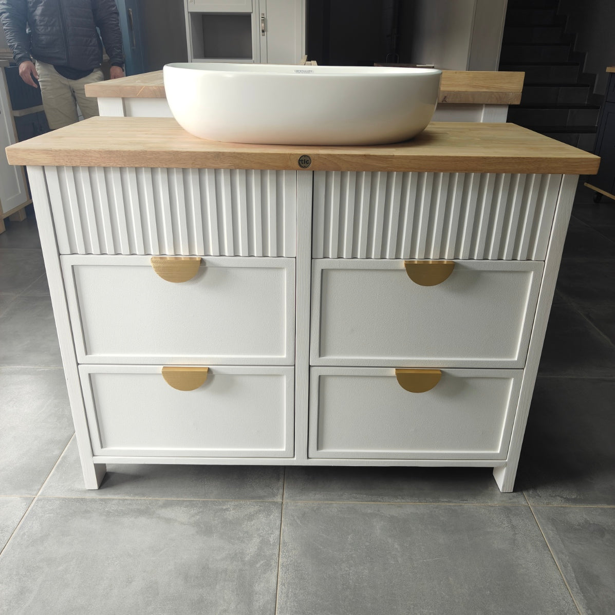 Silhouette Four Drawer Vanity
