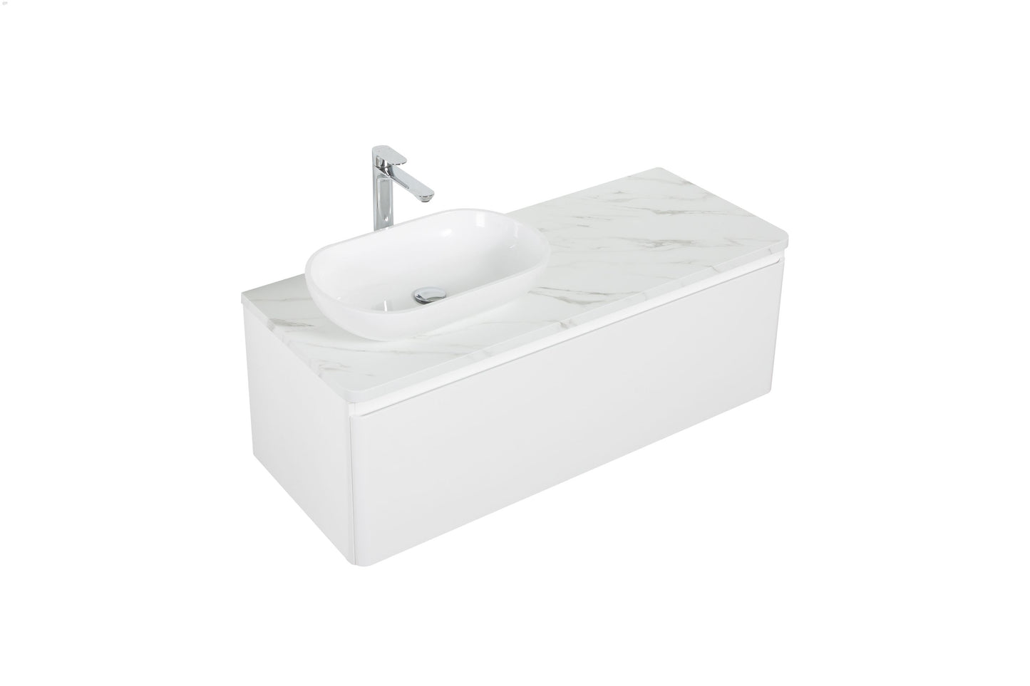 Santorini Single Drawer Vanity 1200mm - basin excluded