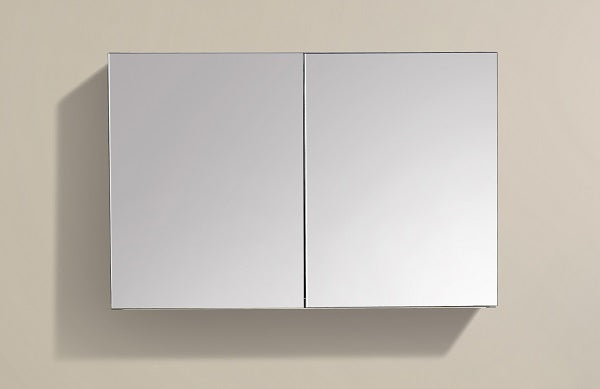 Mirror Cabinet Double Door, Double Shelves - 1000*660*127 mm