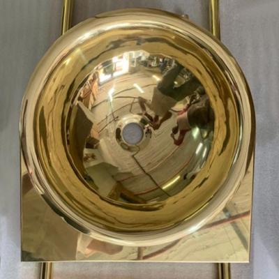 Brass Basin on Stand