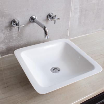 Edge Small Square Countertop Basin