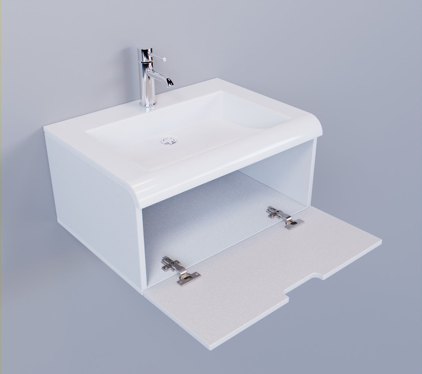 Fresher Vanity - White