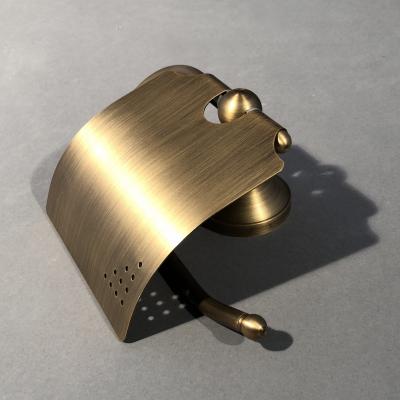 Toilet Paper Holder Antique Brass