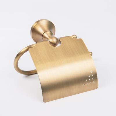 Toilet Paper Holder Antique Brass
