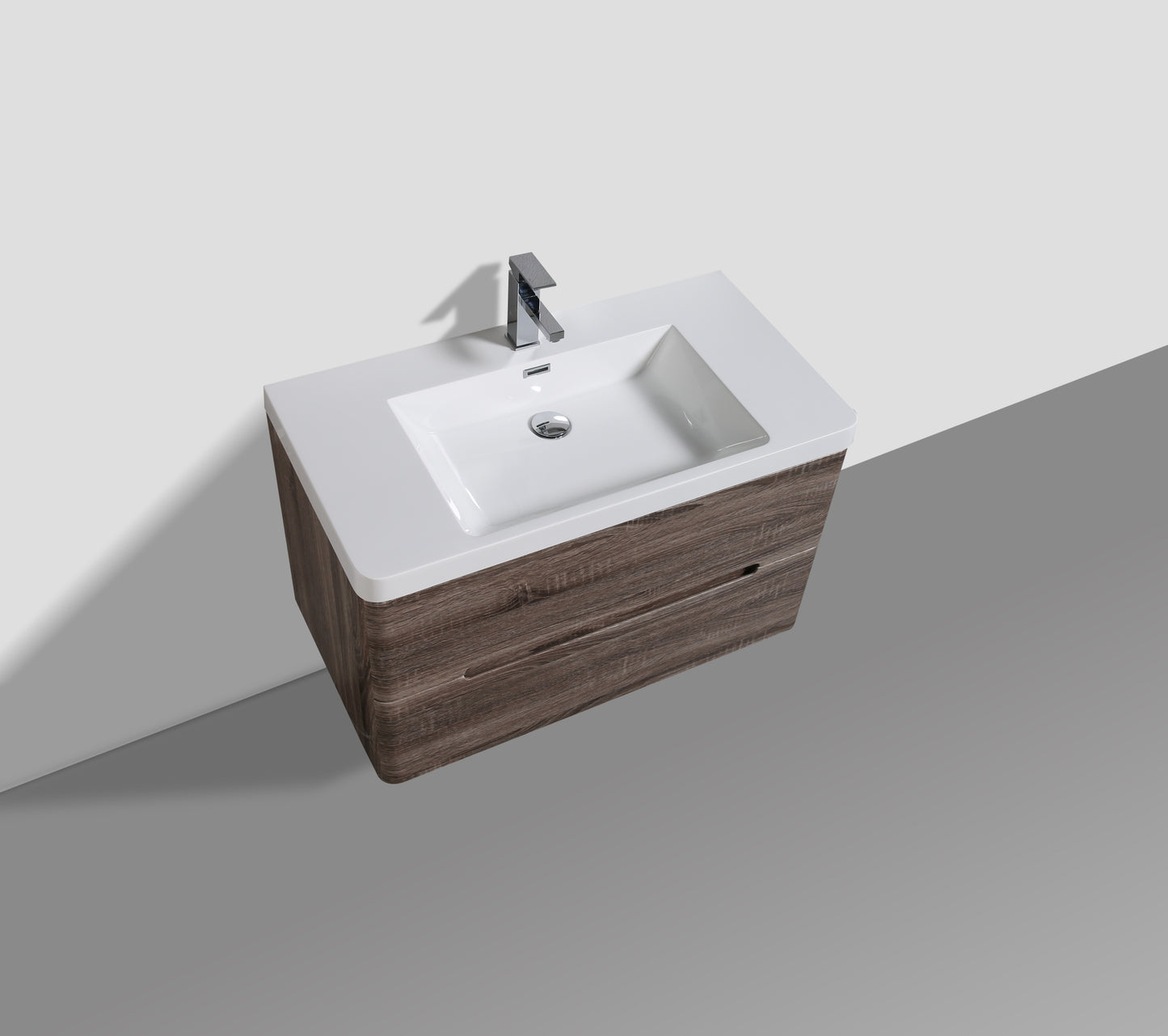 Venice Double Drawer Vanity, Top and Basin 900mm
