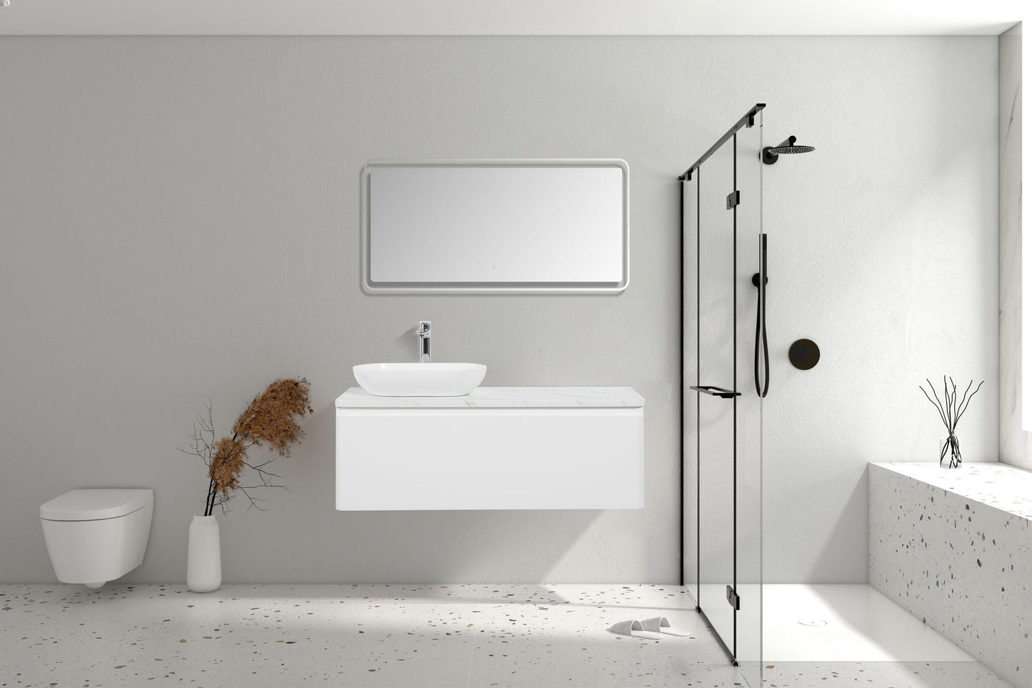 Santorini Single Drawer Vanity Cabinet-no basin 1200mm