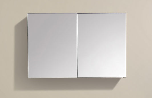 Mirror Cabinet Double Door, Double Shelves - 1000*660*127 mm