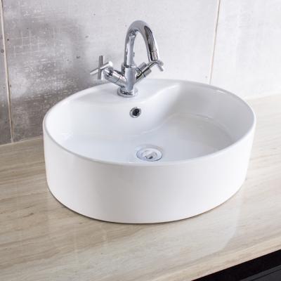 Anna Oval Basin With Tap Hole