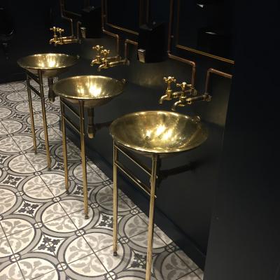 Brass Basin on Stand