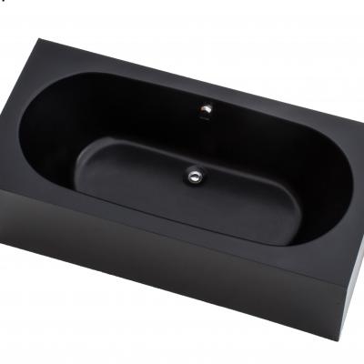 Cube Bath - Black