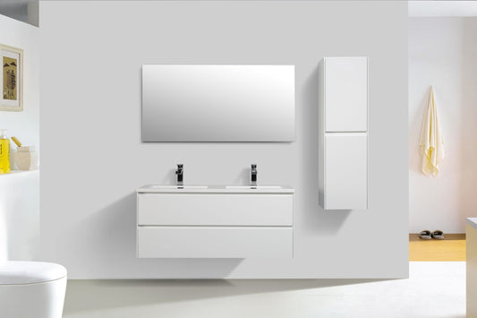 Enzo Double Drawer Vanity, Top and Basin 1200mm