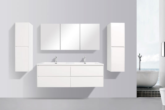 Enzo Four Drawer Vanity 1500 - basin excluded