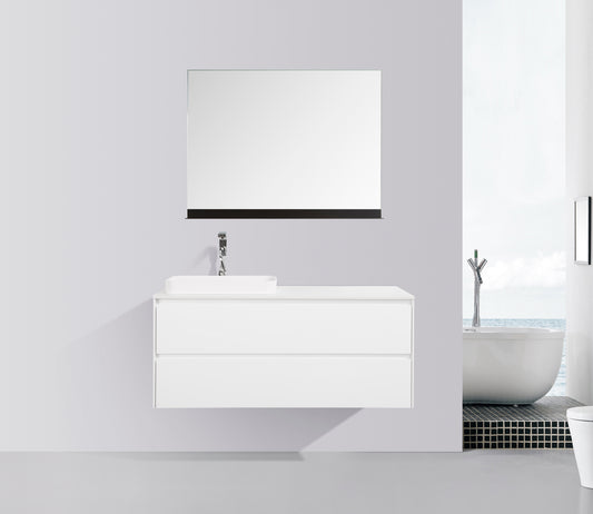 Madrid Double Drawer Vanity 1200mm - basin & top excluded