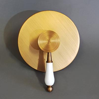 Single Lever Shower Mixer - Antique Brass