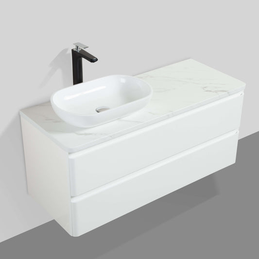 Santorini Double Drawer Vanity 1200mm - basin excluded