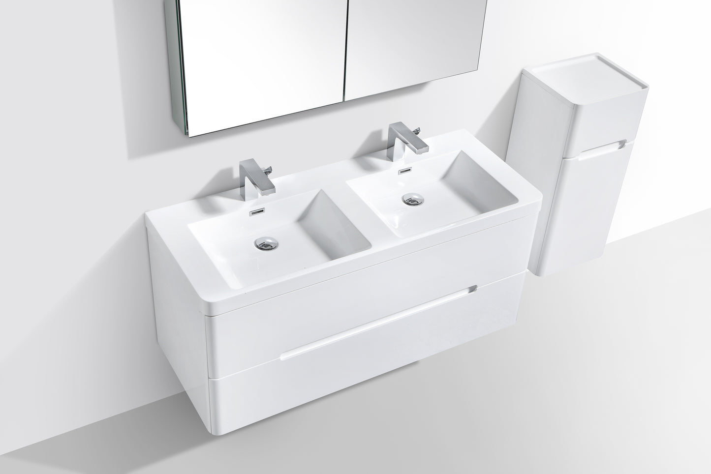 Venice Double Drawer Vanity, Top and Basin 1200mm