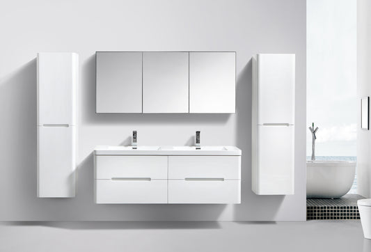 Venice Four Drawer Vanity, Top and Basin 1500mm