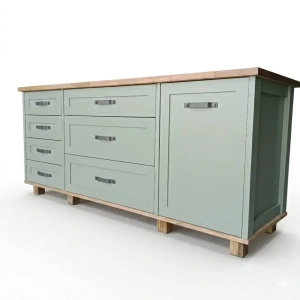 Combo freestanding cabinet Freestanding combo cabinet