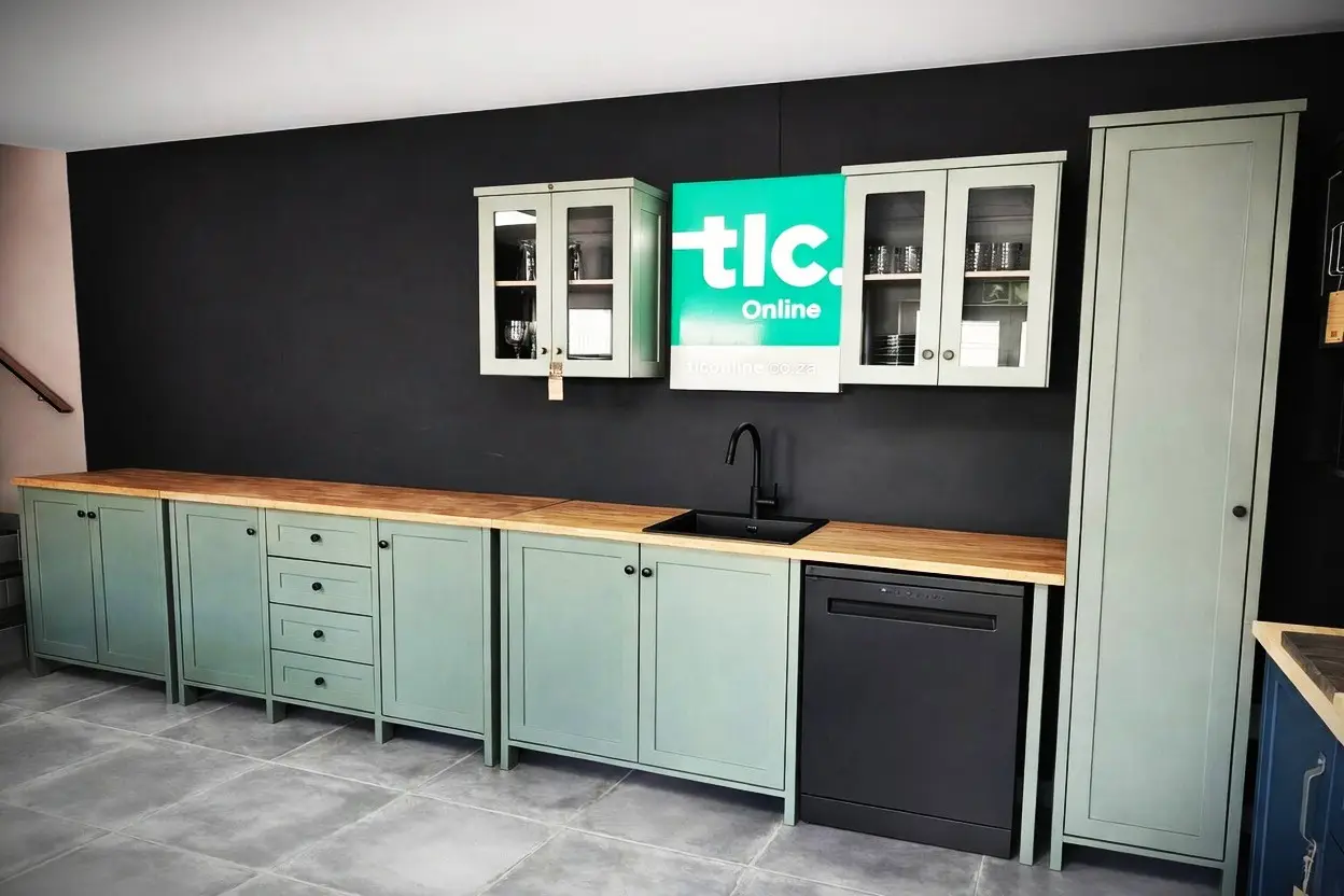 Green Foreplay Kitchen Units