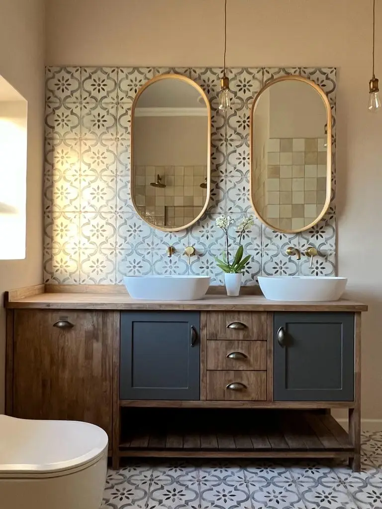 A Custom Madera Bathroom