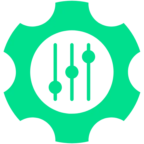 Home 2 Green Settings Symbol