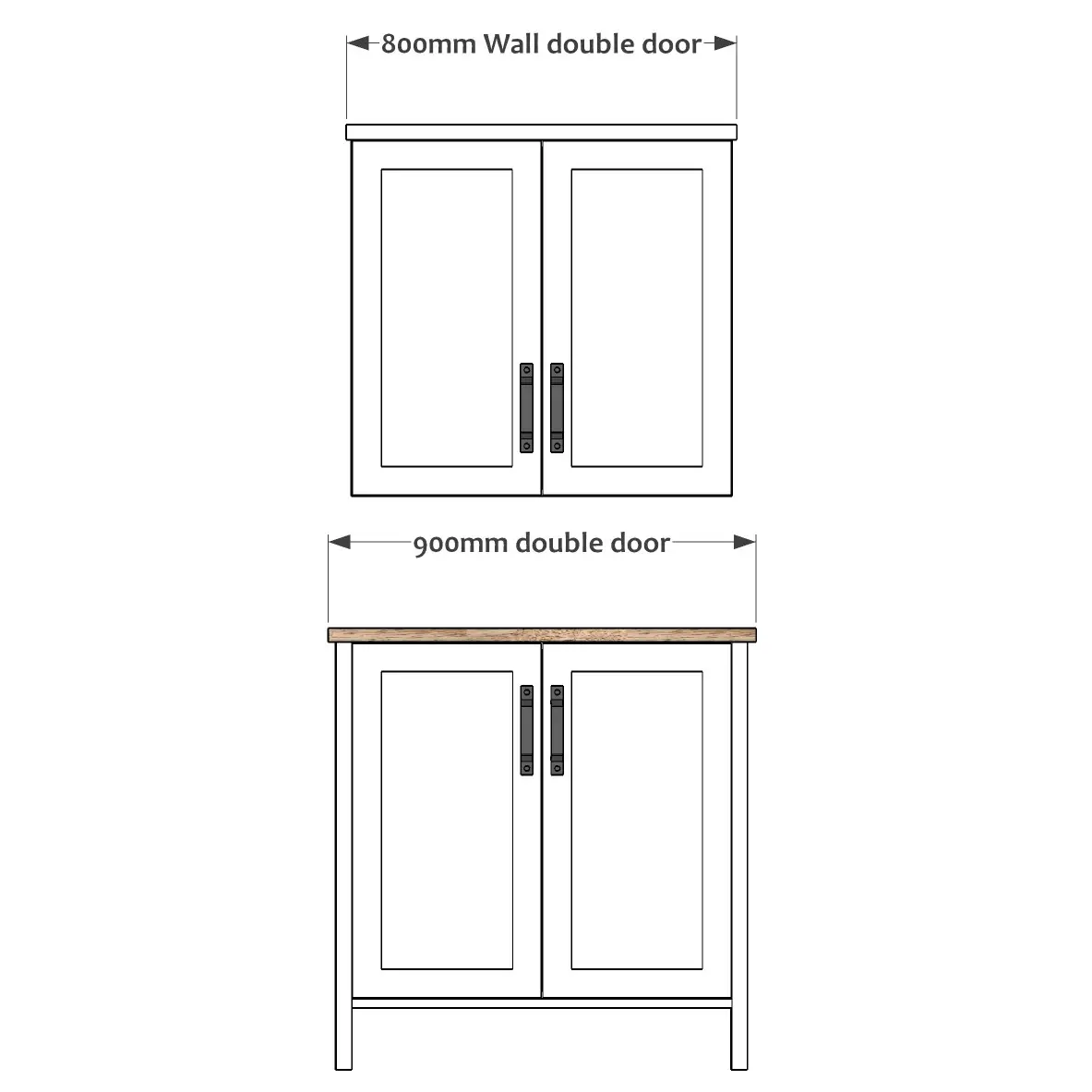 wall and floor unit
