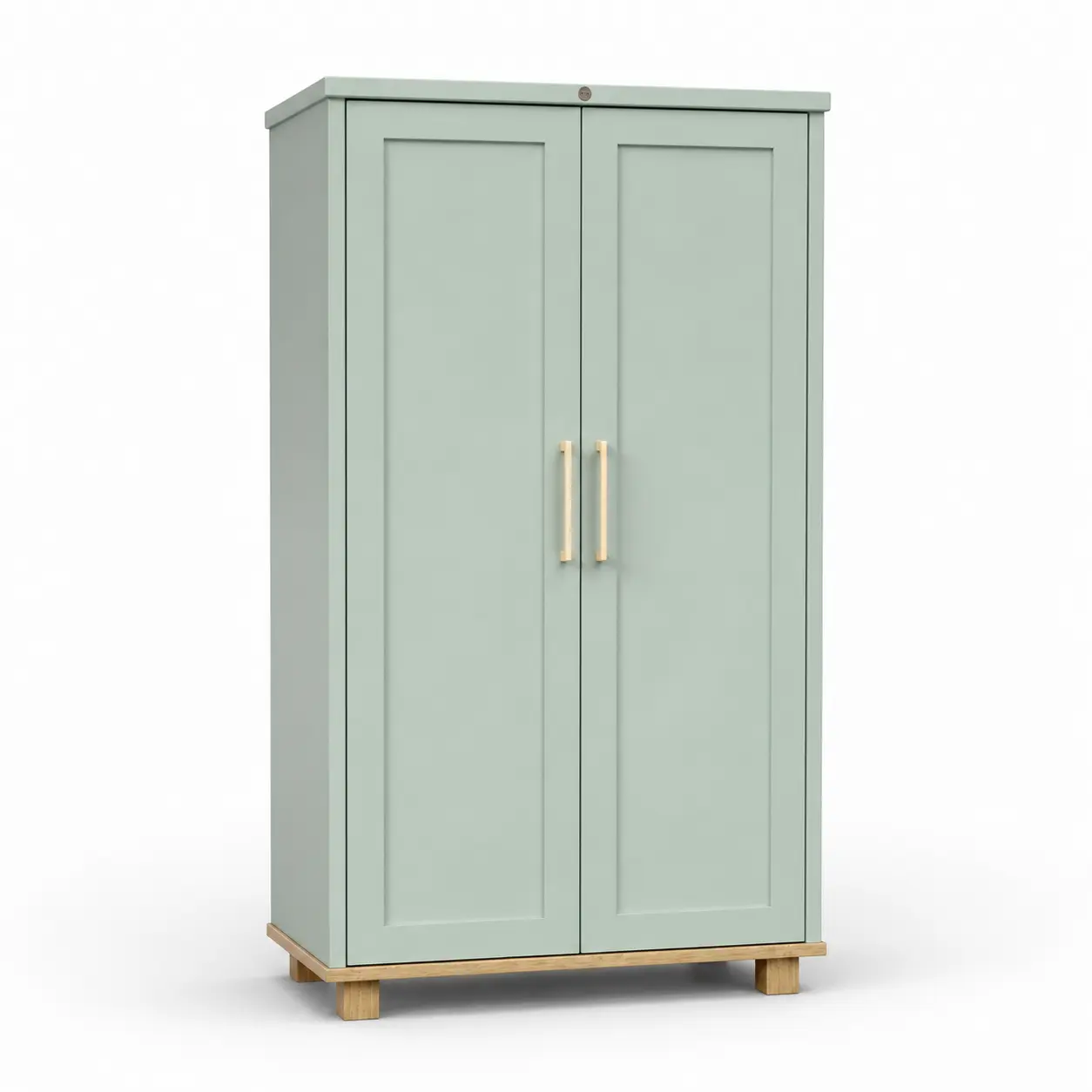 Pantries 2 A green double door pantry