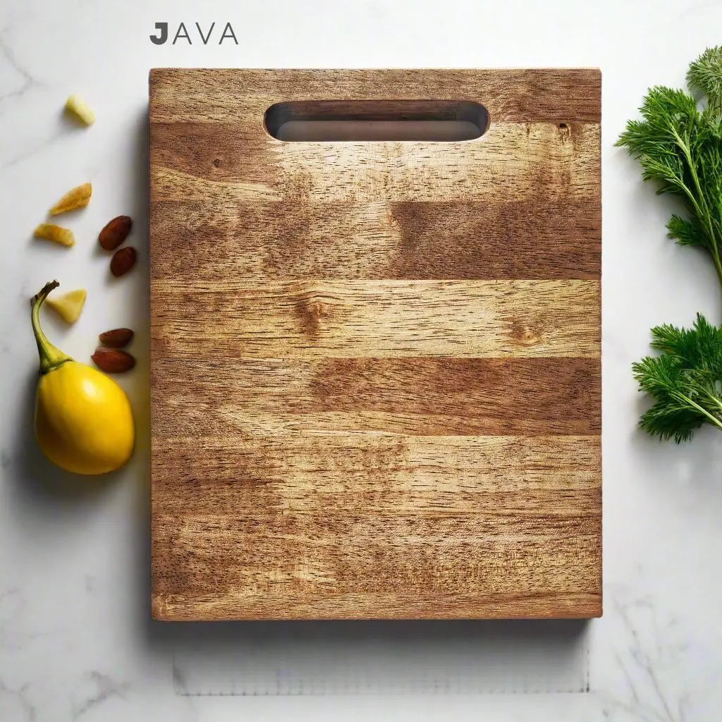 Java Chopping Board A Java Finish Rubberwood Chopping Board