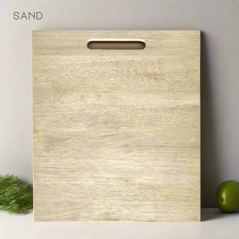 Sand Chopping Board A Sand Finish Rubberwood Chopping Board