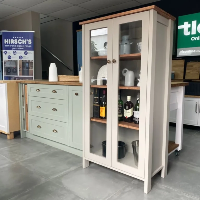Lowercase Display Cabinet Showroom Right