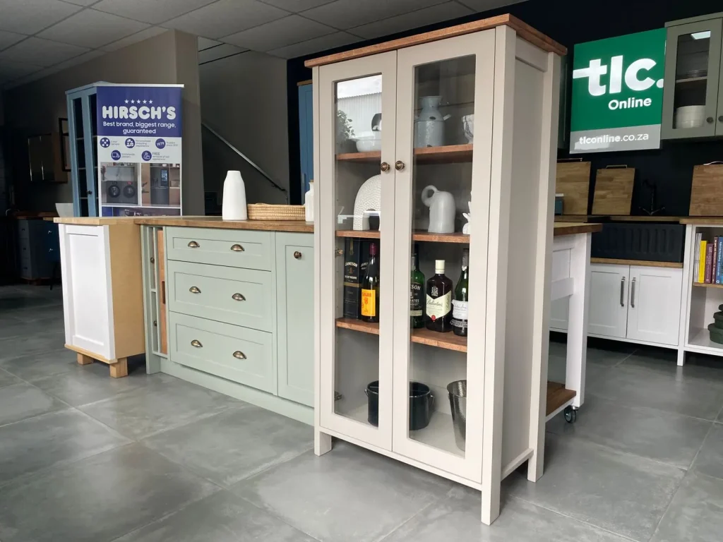 Lowercase Display Cabinet Showroom Right