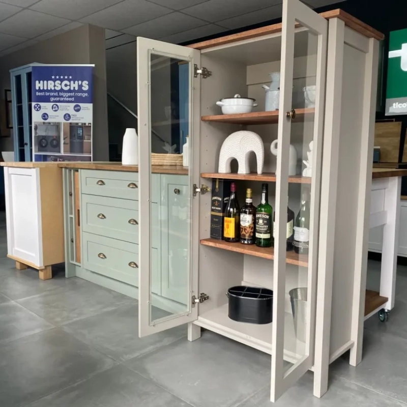 Open Lowercase Display Cabinet Showroom Right