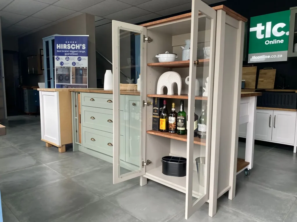Open Lowercase Display Cabinet Showroom Right