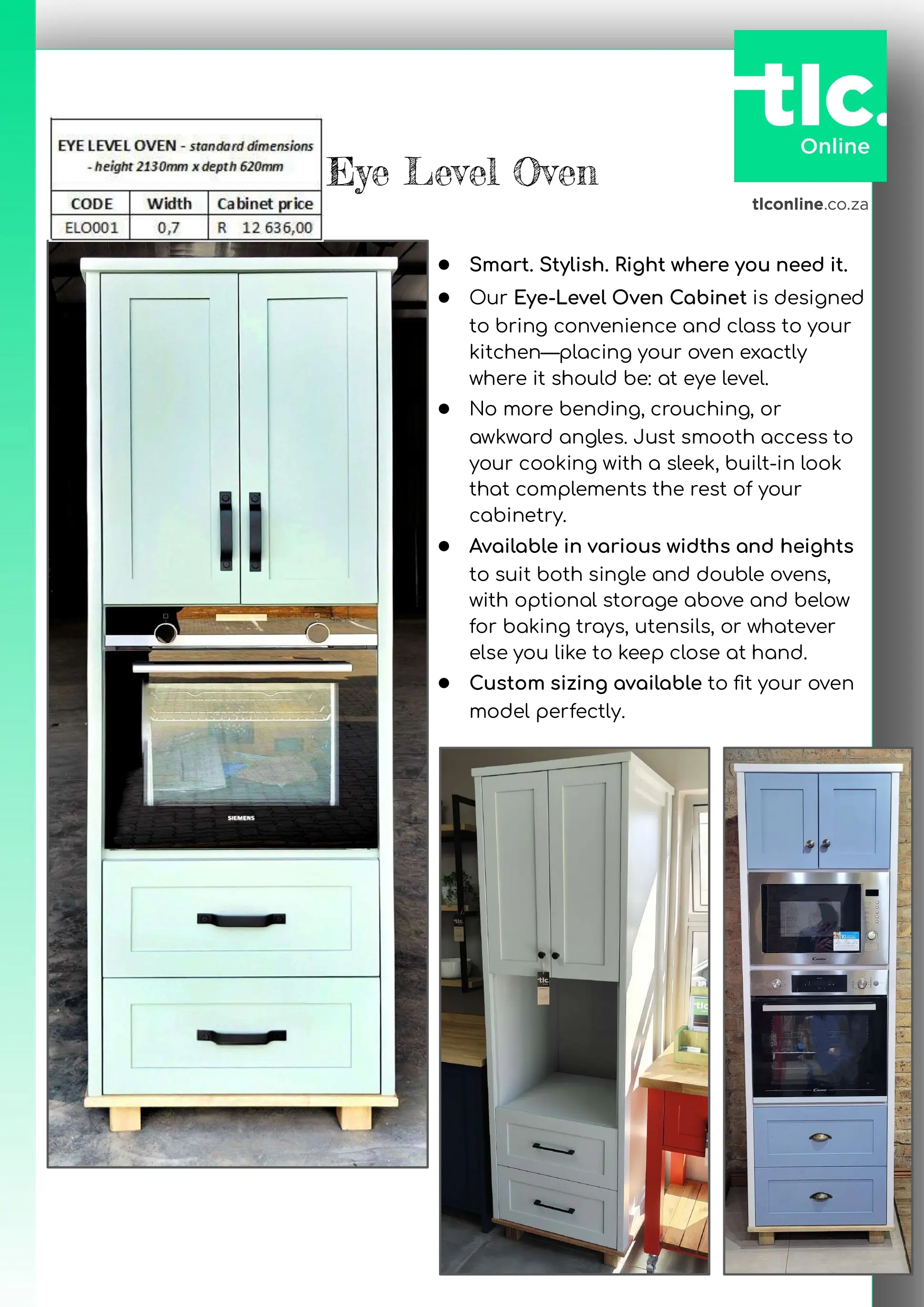 TLC_KITCHEN_PRICELIST_Kitchen_Eye_Level_Oven