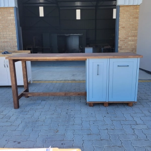 White Combo Kitchen Island Appliance Panel Warehouse Front
