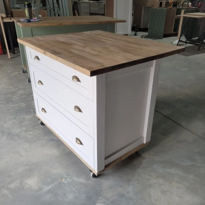 White Kitchen Island Warehouse Right